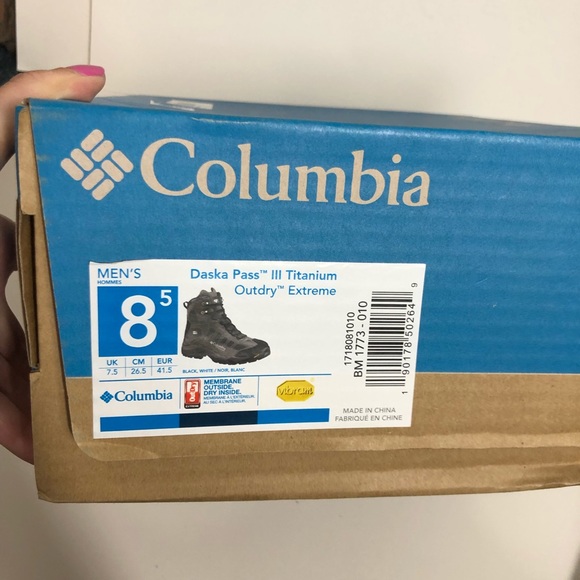 Columbia Daska Pass Iii Titanium Outdry 